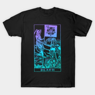 Death Tarot Card Rider Waite Witchy T-Shirt